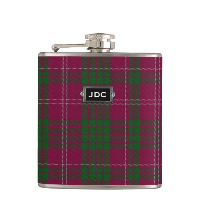 Flacon de plaid de tartan de Crawford de clan de (Devant)