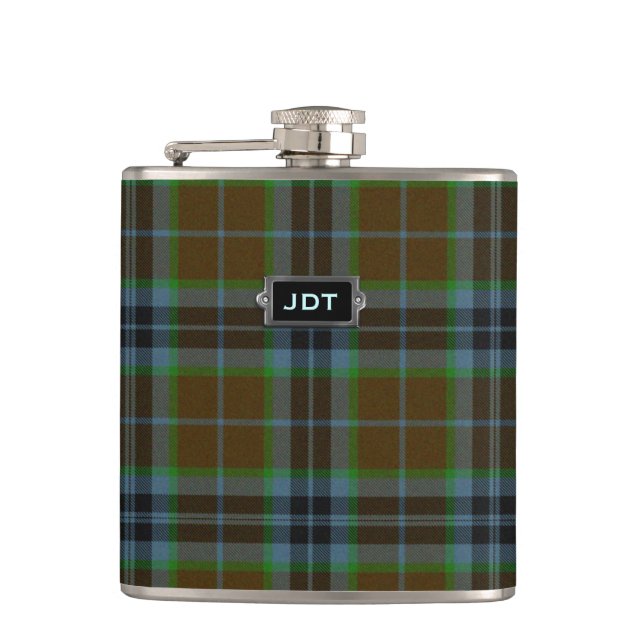 Flacon de plaid de tartan de Thomson de clan de (Devant)