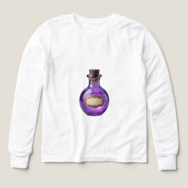 Flacon de potion d'Halloween | Élixir magique de s (Motif recto)
