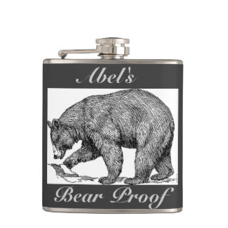 Flacon de preuve d'ours