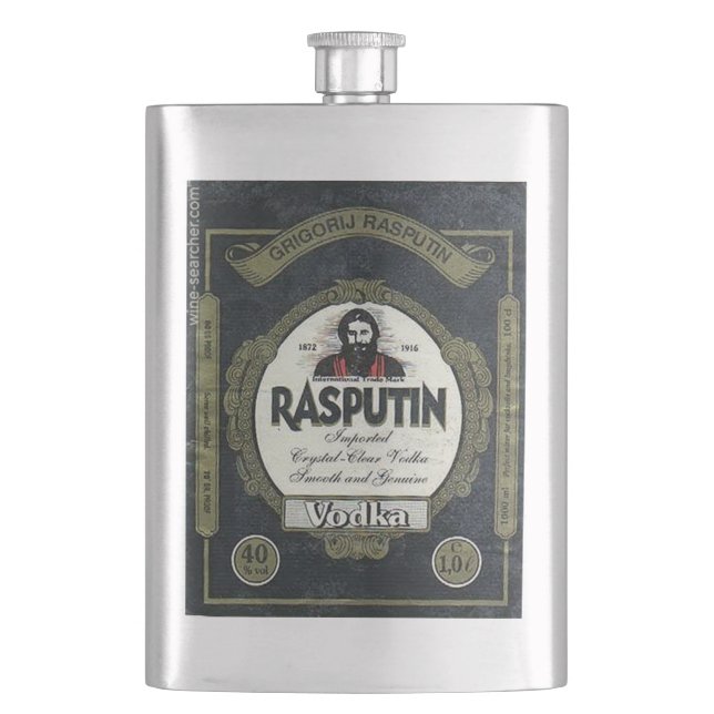 Flacon de vodka de Rasputin (devant)