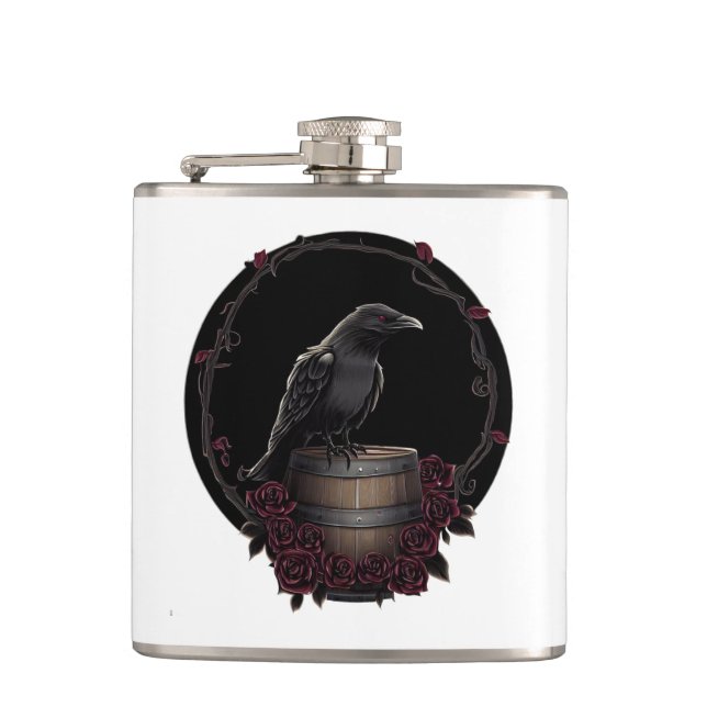 Flacon de Whiskey Corbeau/Crow