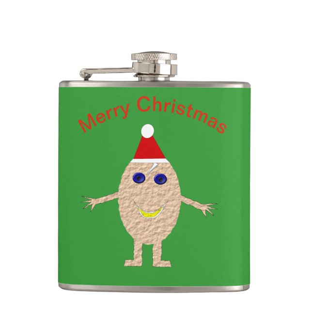 Flacon d'œuf de Noël drôle (Devant)