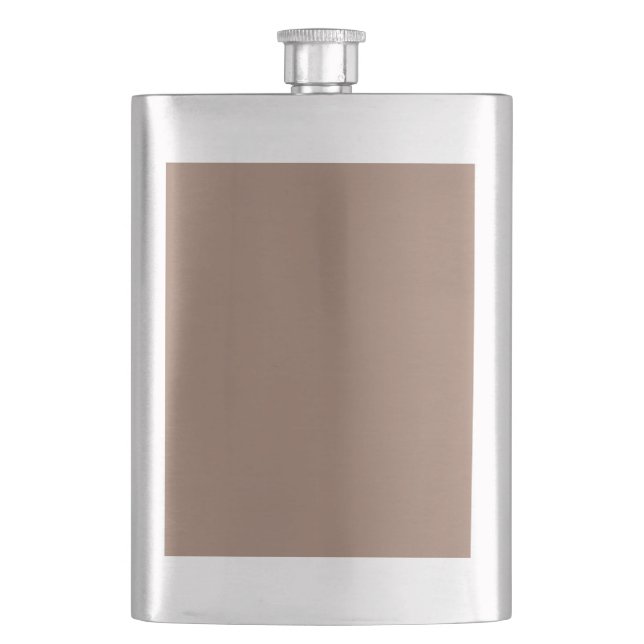 Flacon en acier inoxydable - Design moderne (devant)
