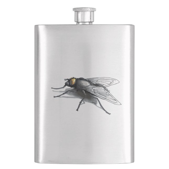 Flacon en acier inoxydable Fly Buddy (devant)