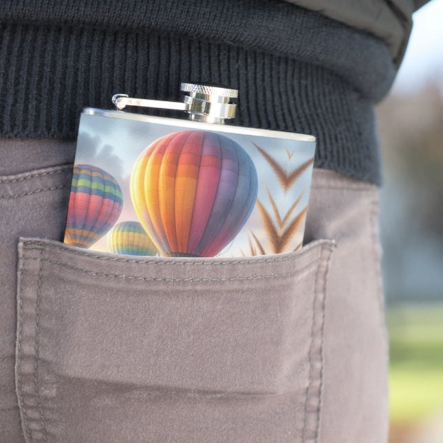 Flacon enveloppé de vinyle à ballon chaud (In Situ)