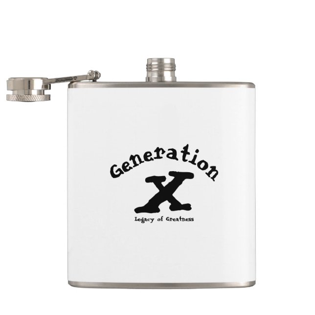 Flacon enveloppé de vinyle de génération X (Ouvert)
