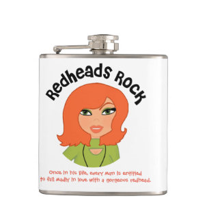 Flacon enveloppé de vinyle de roche de Redheads