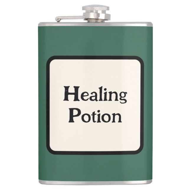 Flacon enveloppé de vinyle Potion de Guérison (Devant)