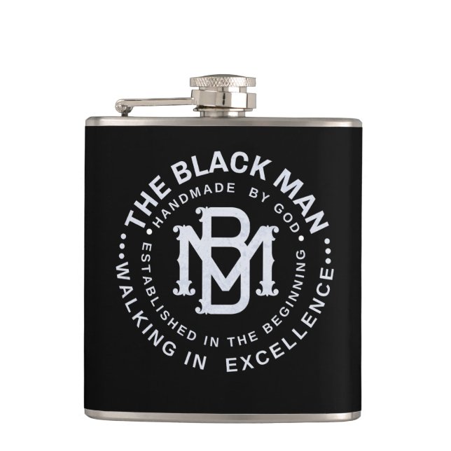 Flacon enveloppé de vinyle Whiskey Emblème de l'Ho (Devant)