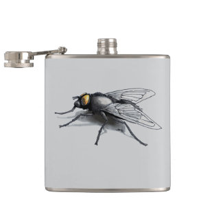 Flacon enveloppé gris mouche géant Fly Buddy