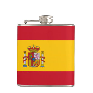 Flacon espagnol de drapeau