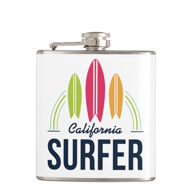 Flacon fait sur commande de surfer de nom et (Devant)