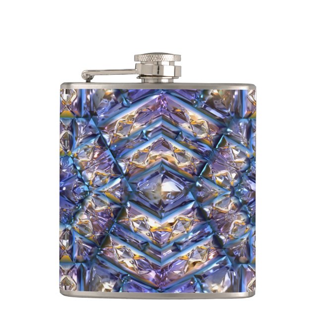 Flacon futuriste Chrystal X7-12 enveloppé (Devant)