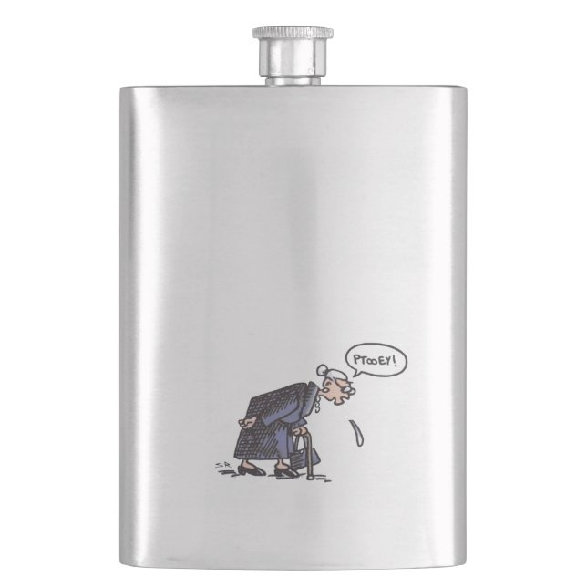 Flacon Granny Spating en acier inoxydable (devant)