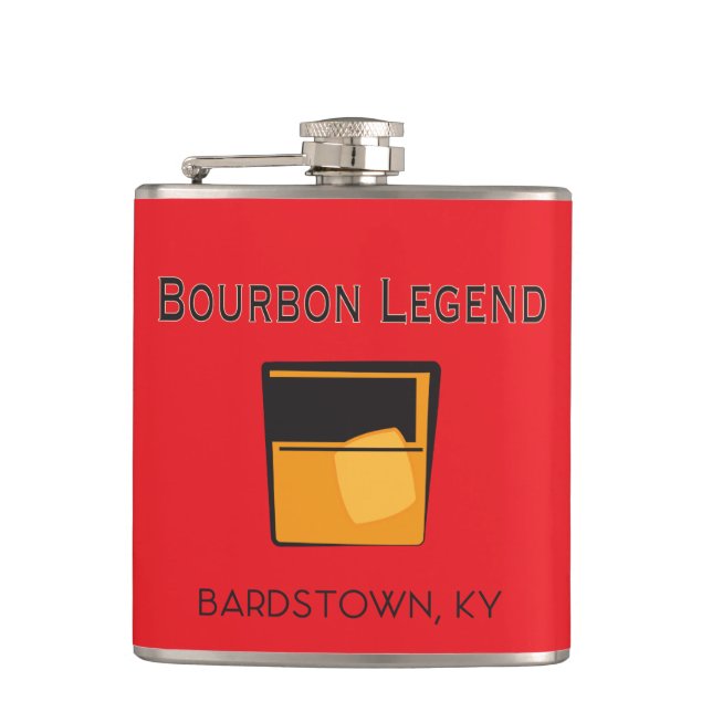 Flacon - Légende Bourbon, Bardstown Kentucky (Devant)