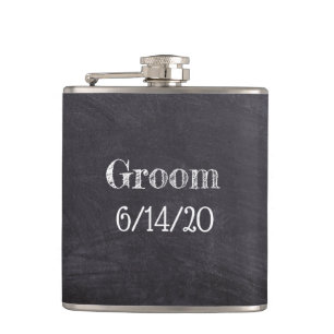 Flacon Mariage de chambre noir tableau noir Whisky