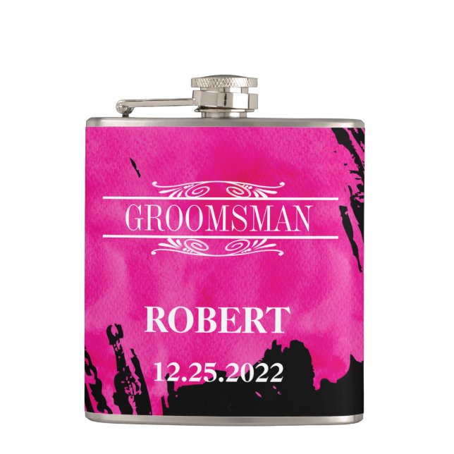 Flacon Mariage Groomsman (Devant)