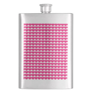Flacon Motif Coeurs mignons roses