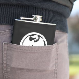 Flacon noir Dragon blanc