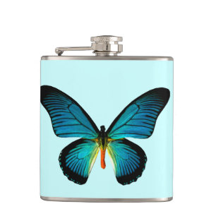 Flacon papillon bleu