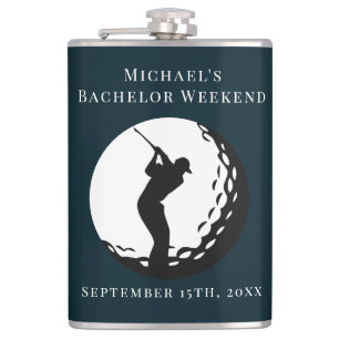 Flacon personnalisé Bachelor Golf Week-end