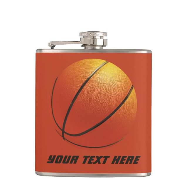 Flacon personnalisé de basket-ball (Devant)