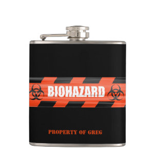 Flacon personnalisé de Biohazard