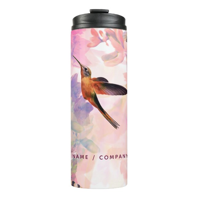 Flacon personnalisé de bouteille d'aquarelle de (Devant)