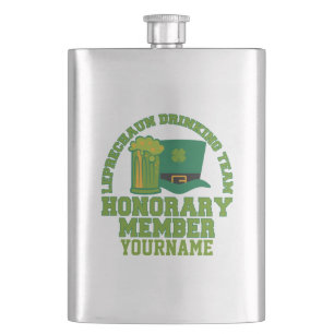 Flacon personnalisé de l'équipe de boisson Leprech