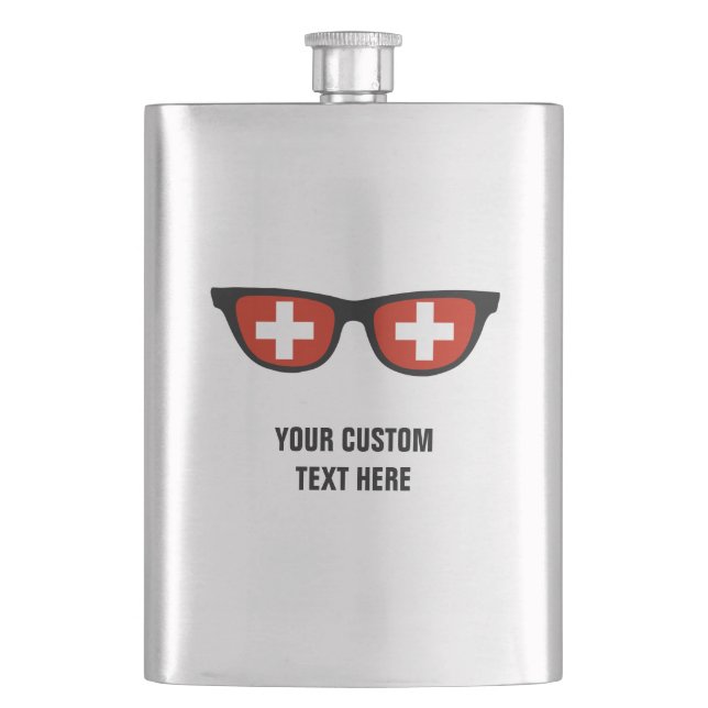 Flacon personnalisé Swiss Shades (devant)