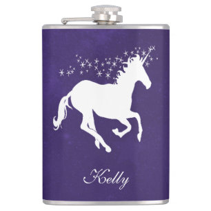 Flacon Personnalisé Unicorne Violette