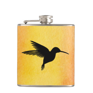 Flacon pour aquarelle tropical de Colibri de