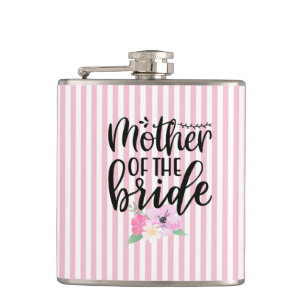 Flacon pour la mère de la mariée à motif floral