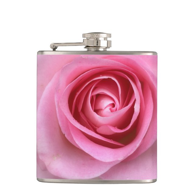 Flacon rose rose Vanyle enveloppé (Devant)