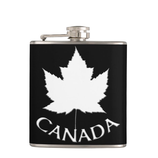 Flacon souvenir Canada Drapeau de boisson Flacon c (Devant)