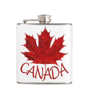 Flacon souvenir Canada Drapeau de boisson Flacon c