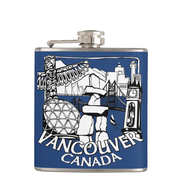 Flacon souvenir de Vancouver Cadeaux emblématiques (Devant)