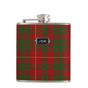 Flacon Tartan Plaid Monogramme Cameron Clan