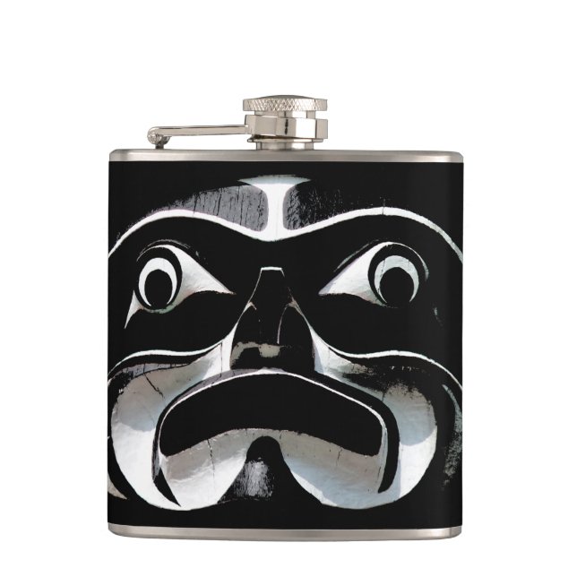 Flacon Totem Custom Vancouver Totem Flacs de boiss (Devant)