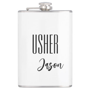 Flacon Usher de nom personnalisé