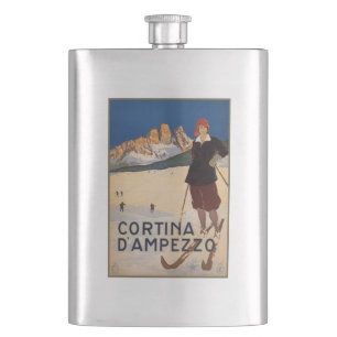 Flacon vintage Alpes italiennes