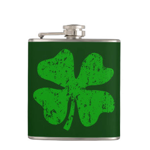Flacon vintage du jour de St Patrick avec le