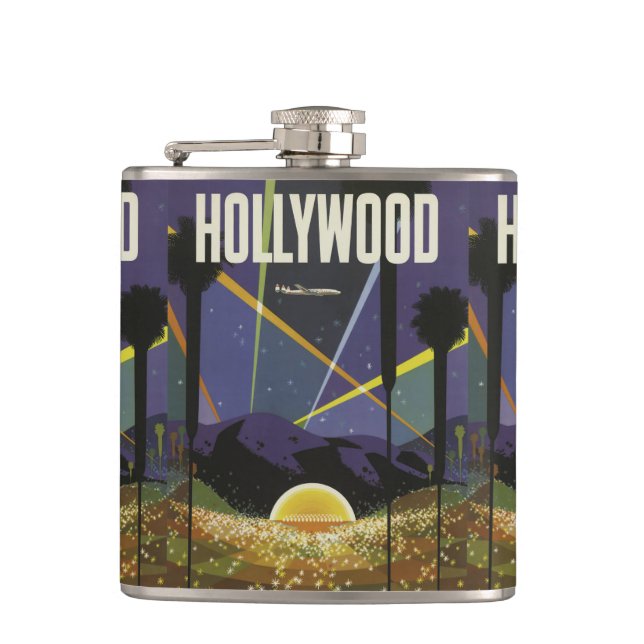 Flacon Vintage voyage Hollywood USA (Devant)