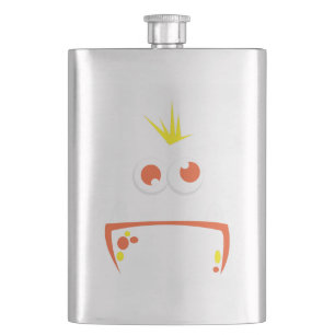 Flacon Visage Monstre Orange