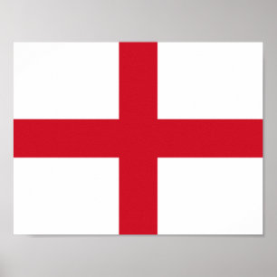 Flag of England Poster