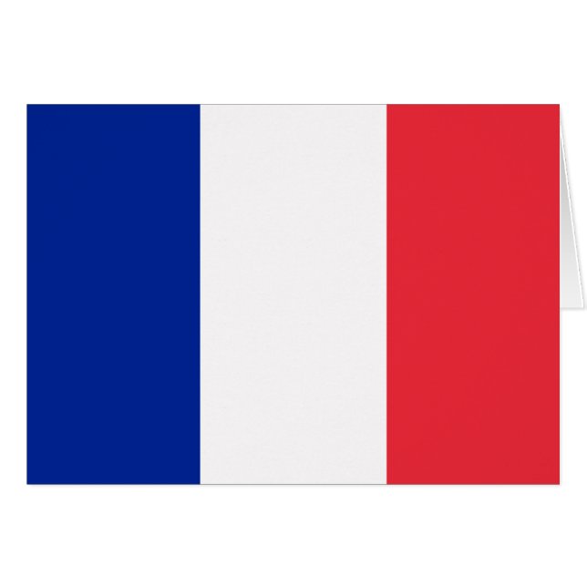 Flag of France (Devant horizontal)