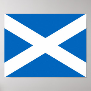 Flag of Scotland Poster