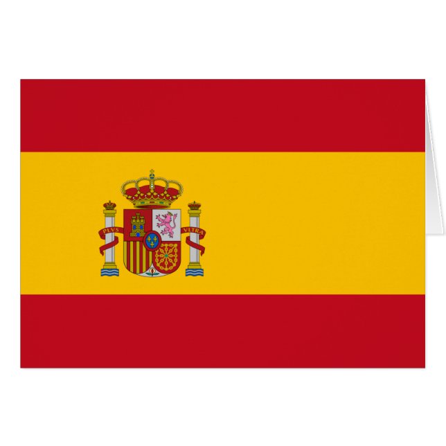 Flag of Spain (Devant horizontal)