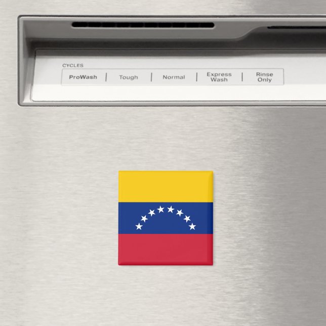 Flag of Venezuela fridge magnet (In Situ (Lave-vaisselle))
